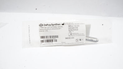 Depuy Synthes 02.118.405 2.7mm VA-LCP Lateral Distal Fibula Plate/5Holes/Left